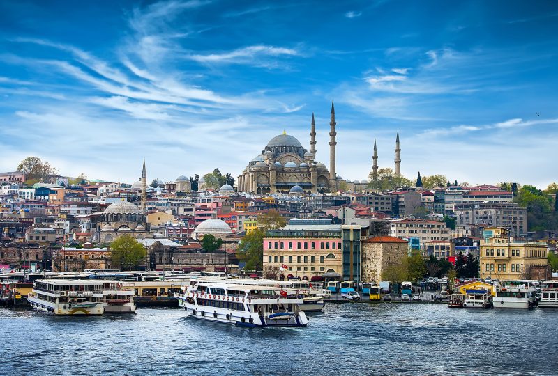 Istanbul the capital of Turkey.